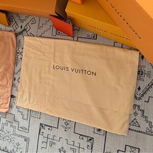 Louis Vuitton Beige Dust Bag